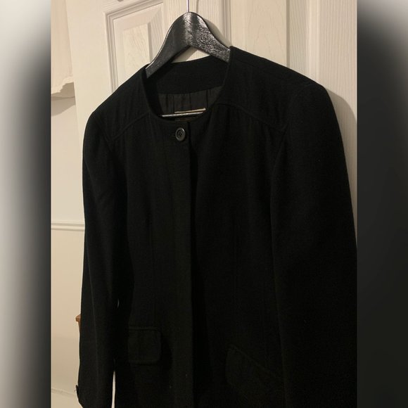 Gucci Black Cashmere Coat - Picture 3 of 13